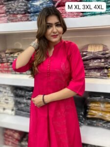 #NF10542* New launched Aline kurti & Plazzo Pure Vetican fabric With Embroidery Sequence Combination Work Size: M TO XXL Rs. 1650/- Size.3XL 4XL 5XL Rs. 1950/- Shipping extra 🌹🏵️BEST QUALITY, BEST PRODUCTS, BEST PRICE 🌹🏵️ FOR PURCHASE CLICK THIS LINK https://radhaswamiwomencollection.com