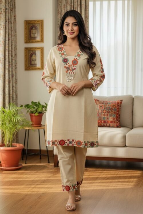 Introducing our Premium Kolkati 3-Piece Set, thoughtfully designed for women who love rich fabrics, graceful embroidery, and a flattering fit in plus sizes. This collection celebrates comfort, elegance, and confidence—perfect for festive occasions, family functions, parties, and special gatherings